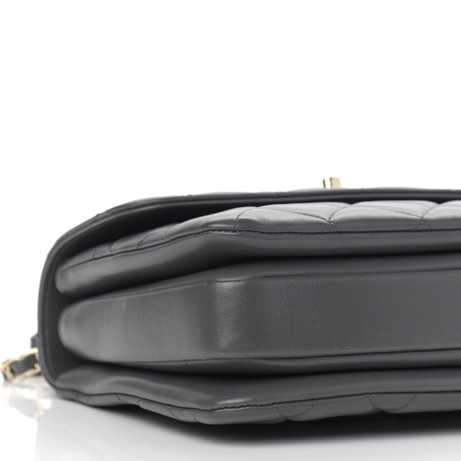 Chanel Lambskin Quilted Small Trendy CC Dual Handle Flap Bag Grey 8 of 9
