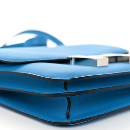 Hermes Swift Constance 18 Bleu Frida 9 of 11