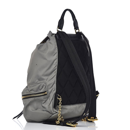 Burberry Nylon Medium Rucksack Backpack Thistle Grey 3 of 13