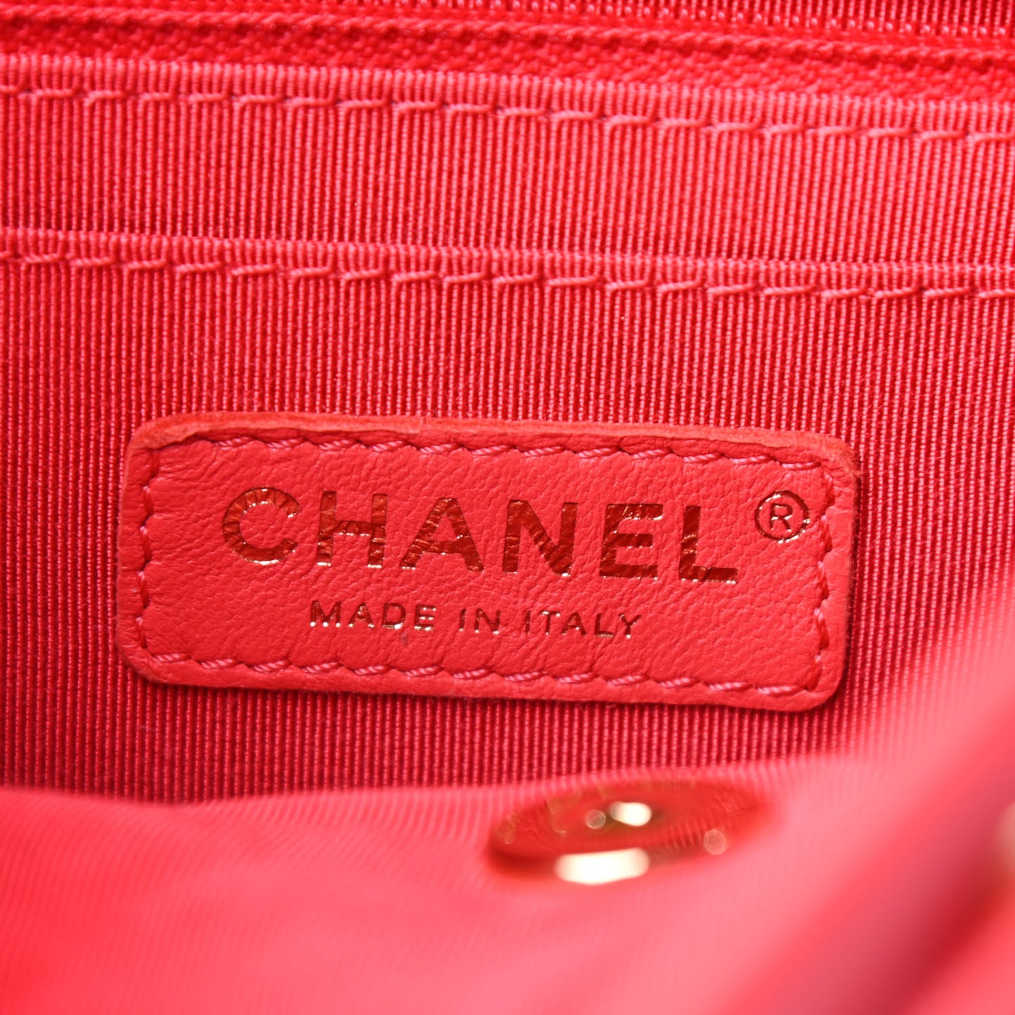 Lambskin Quilted Small Urban Spirit Backpack Red