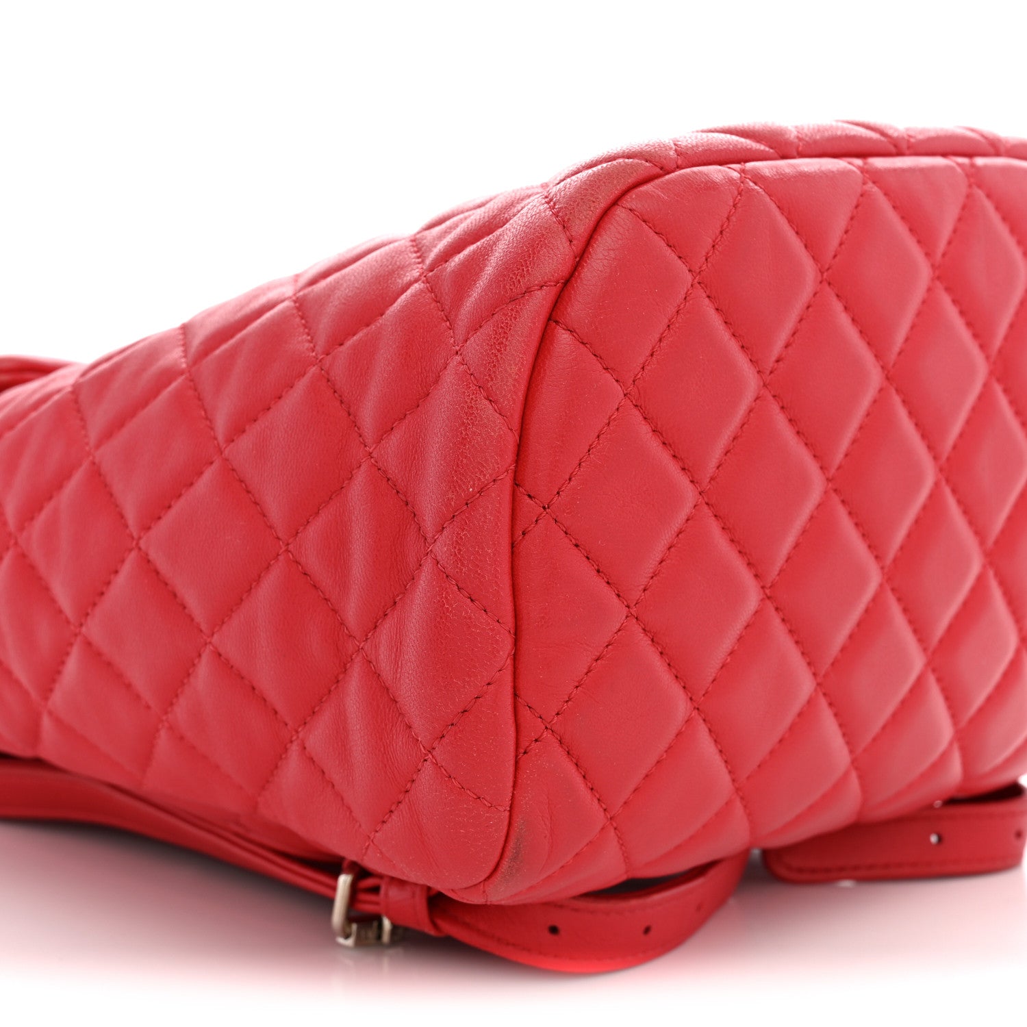 Chanel Lambskin Quilted Small Urban Spirit Backpack Red 8 of 12