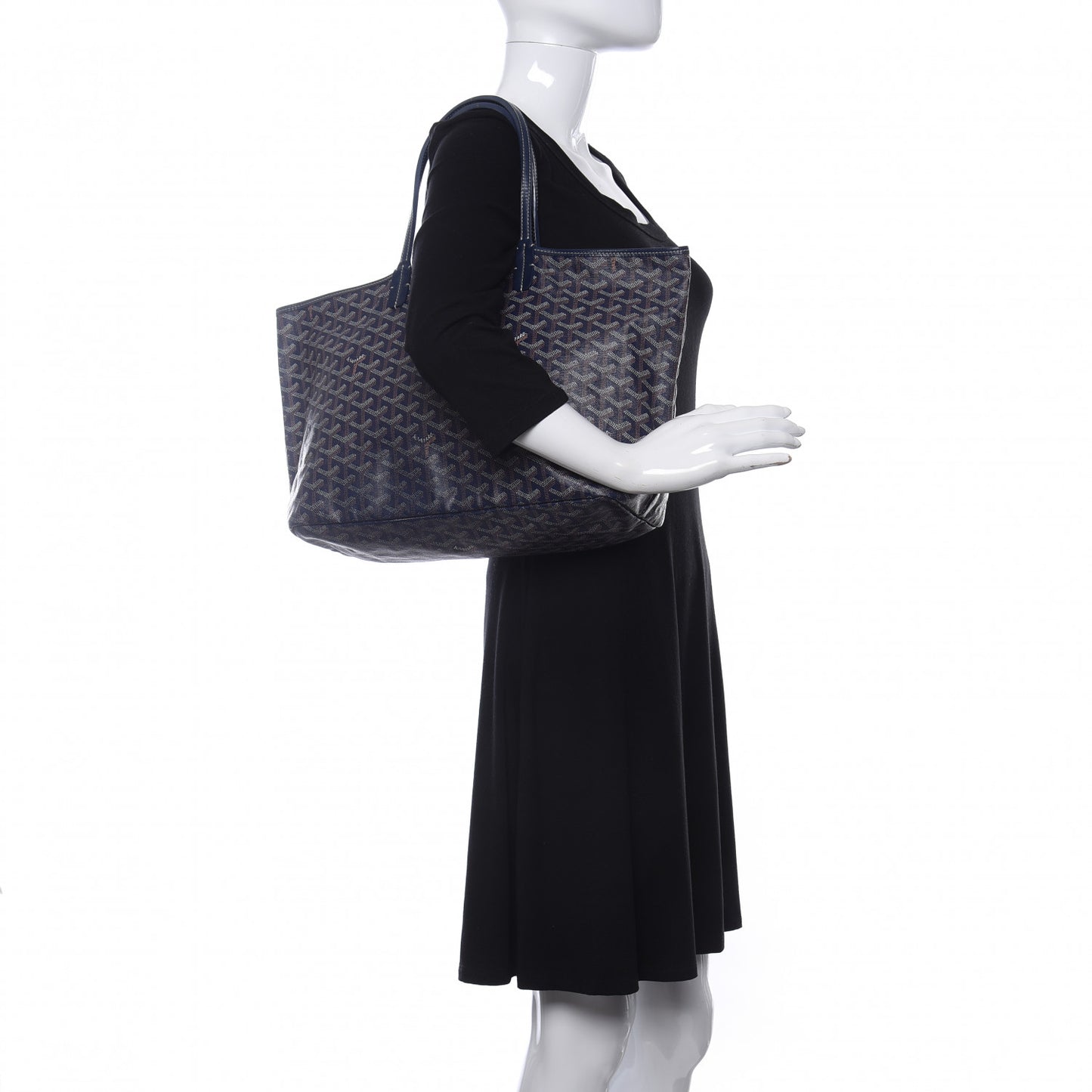 Goyardine Saint Louis PM Navy