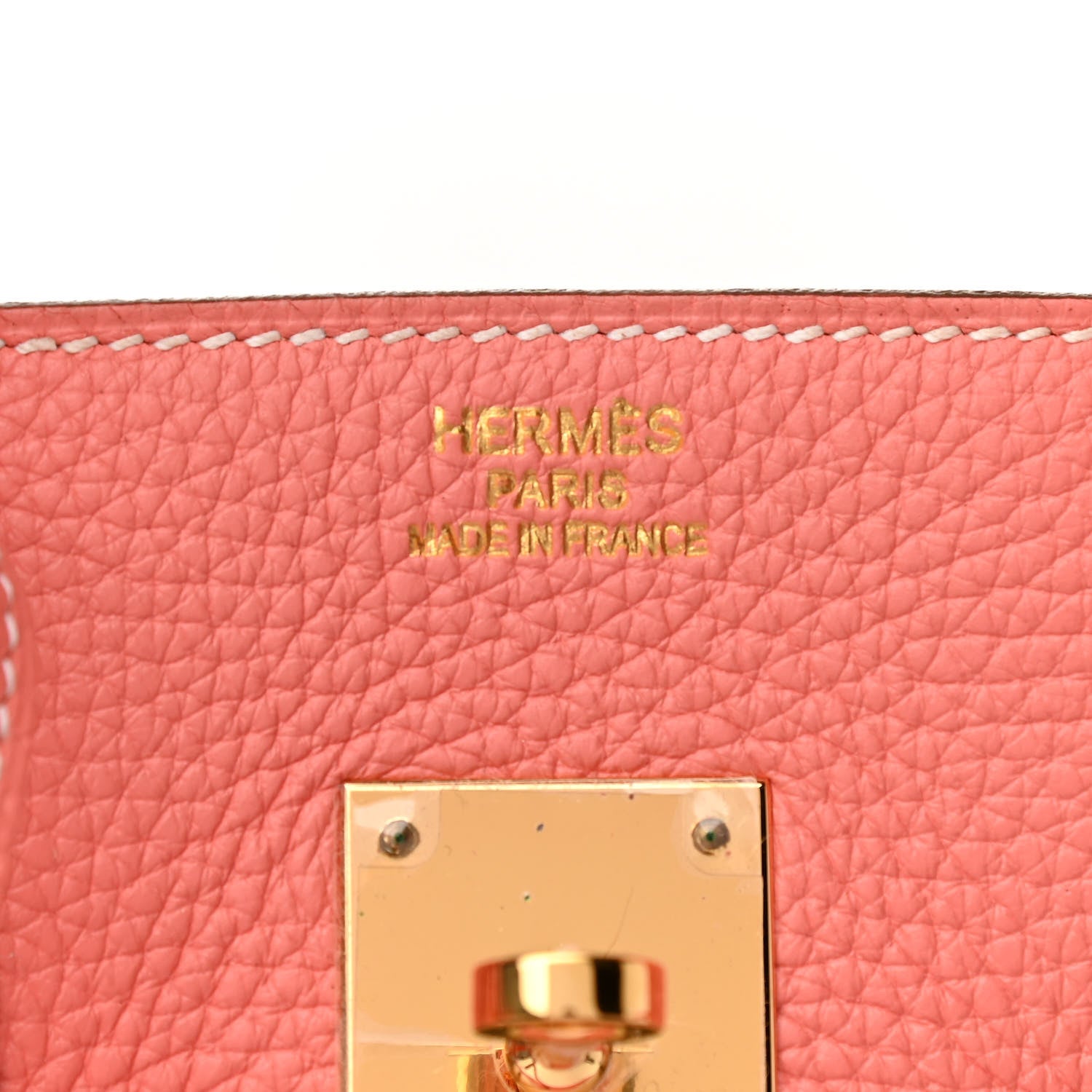 Hermes Taurillon Clemence Birkin 35 Crevette 5 of 9