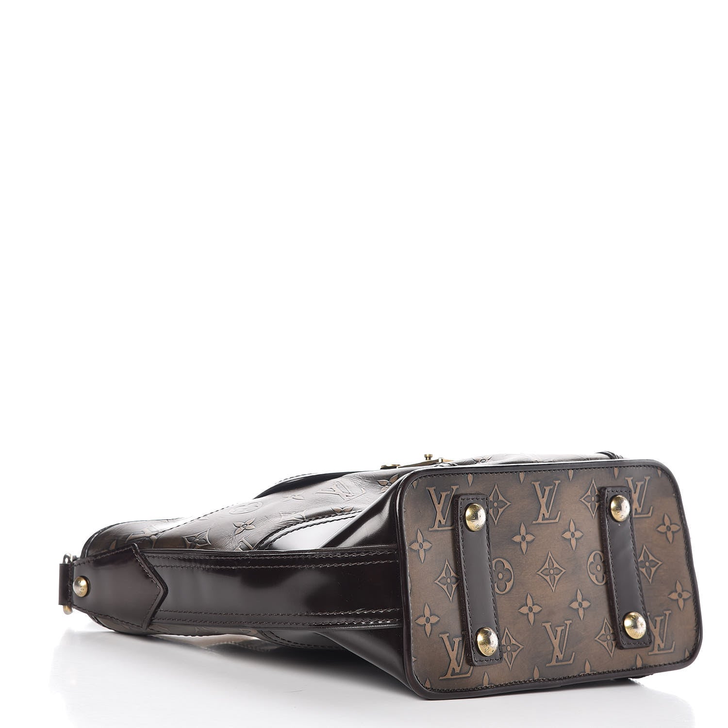 Louis Vuitton Monogram Embossed Sergent PM Bronze 4 of 15