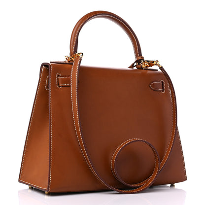 Hermes Barenia Kelly Sellier 28 Fauve 3 of 16