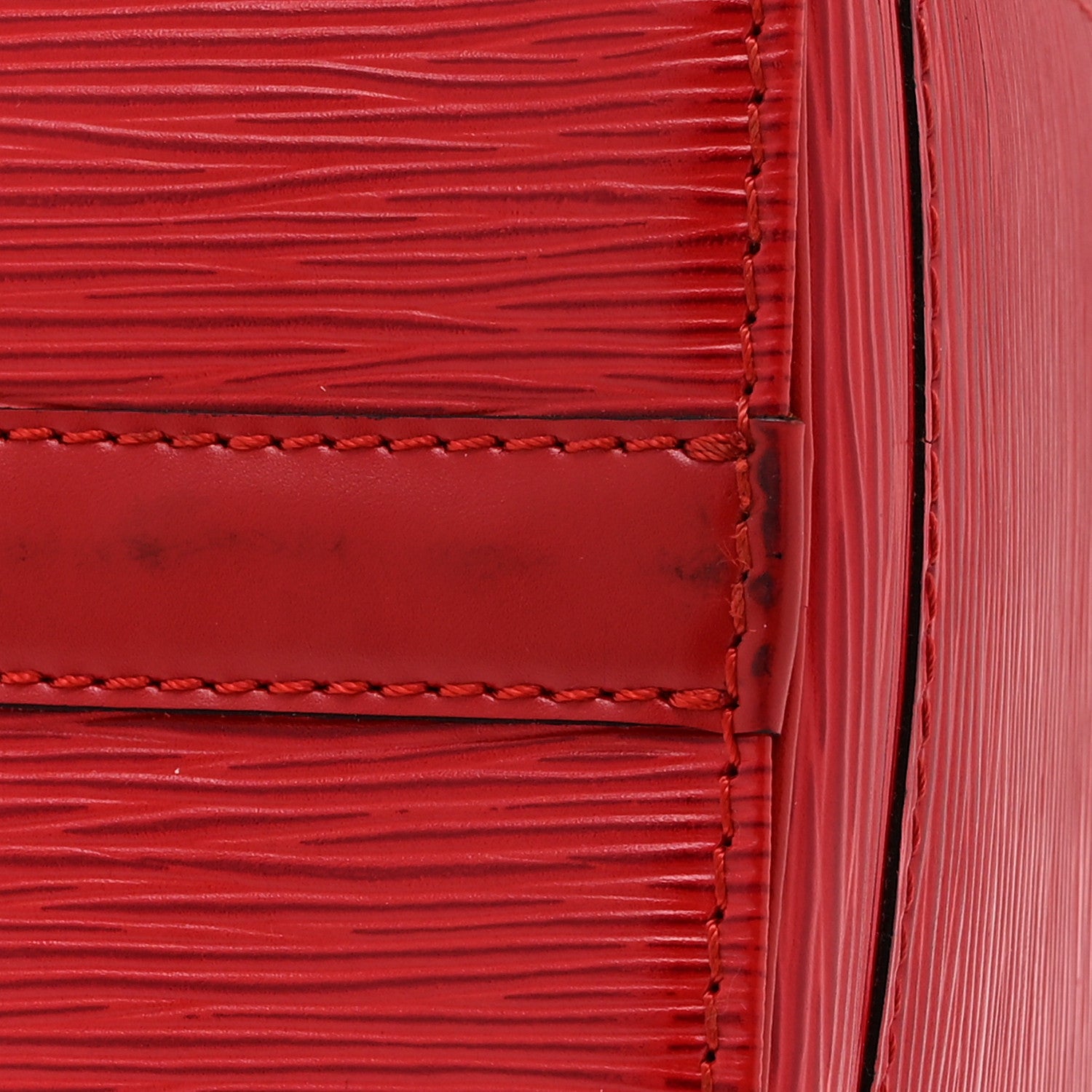 Louis Vuitton Epi Speedy 25 Castillan Red 12 of 12