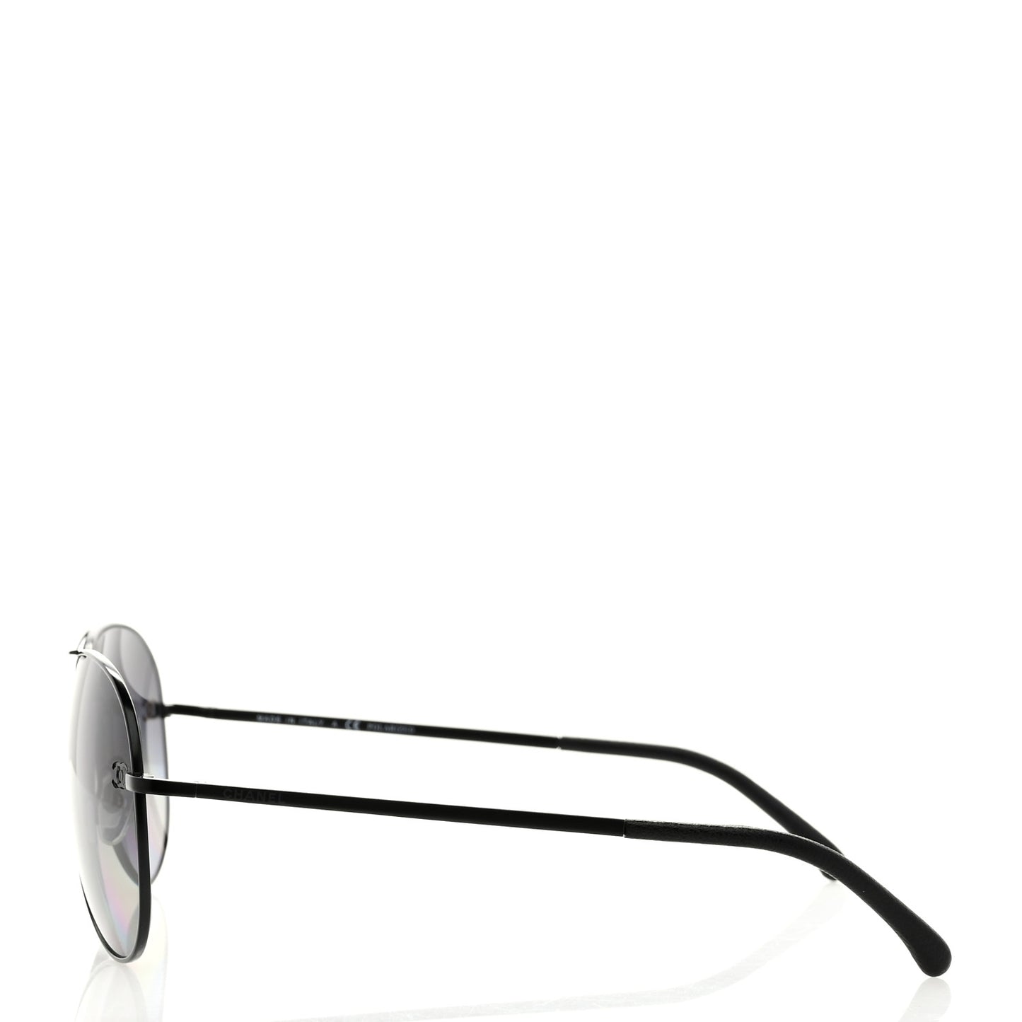 Polarized Aviator CC Sunglasses 4189-T-Q Black
