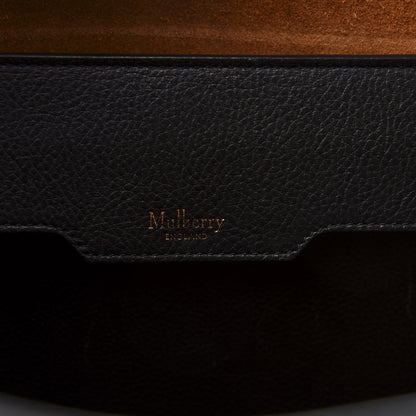 Mulberry Small Classic Grain Bayswater Tote Black 6 of 12