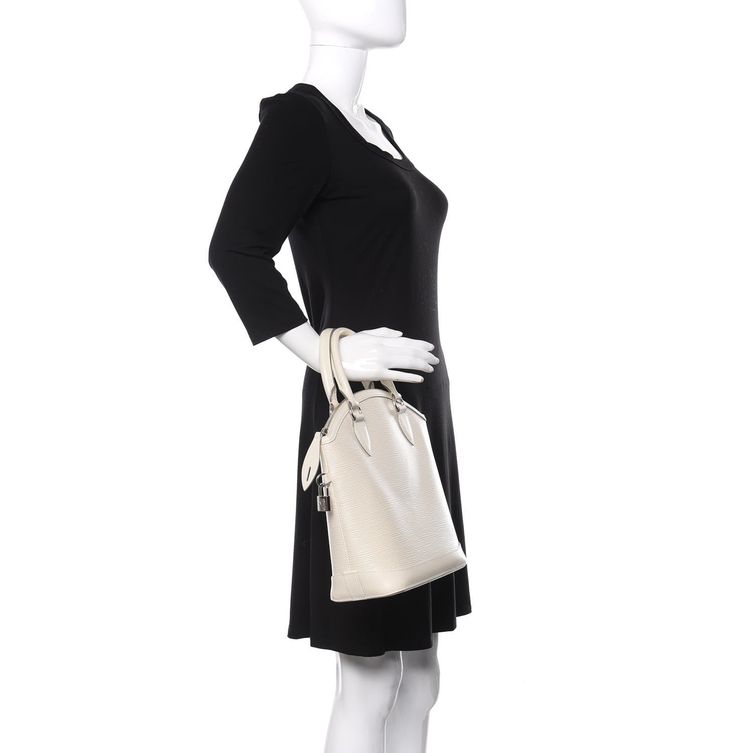 Louis Vuitton Epi Lockit Ivory 2 of 9