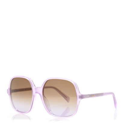 Celine Acetate Square Sunglasses CL40244U Purple 1 of 7