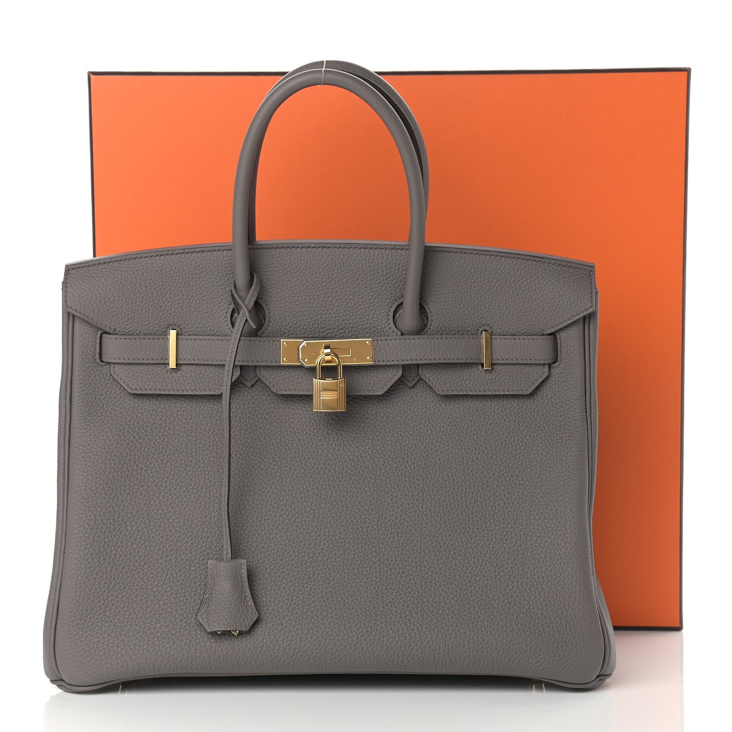 Togo Birkin 35 Etain