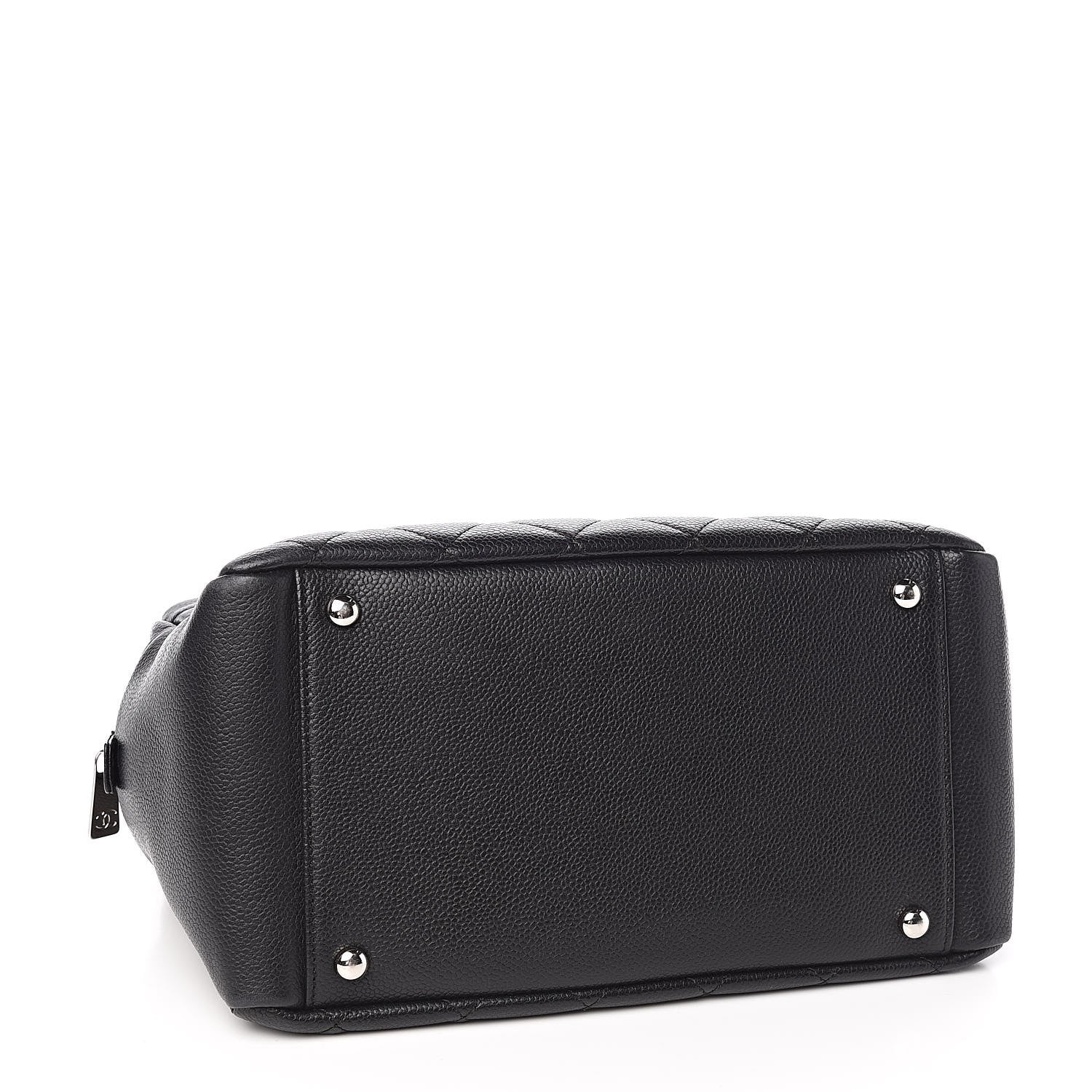 Chanel Caviar Quilted Petit Timeless Tote PTT Black 4 of 13