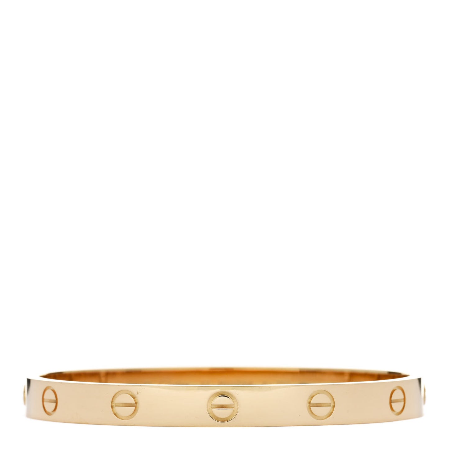 18K Yellow Gold LOVE Bracelet 17