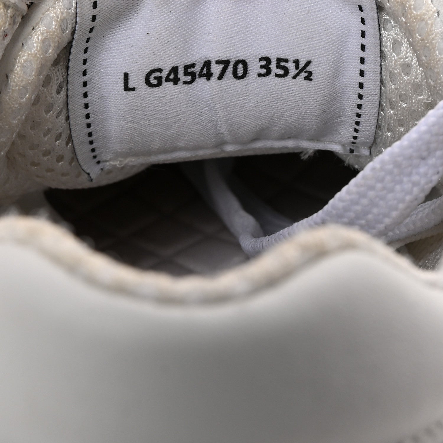Chanel Calfskin Suede Coco Mark Logo Womens Sneakers 35.5 White 9 of 10