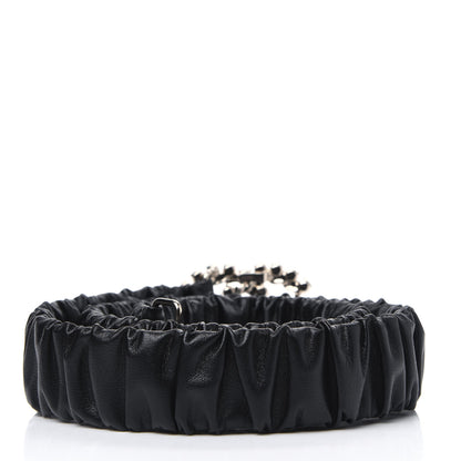 Chanel Calfskin Crystal CC Belt 80 Black 2 of 3