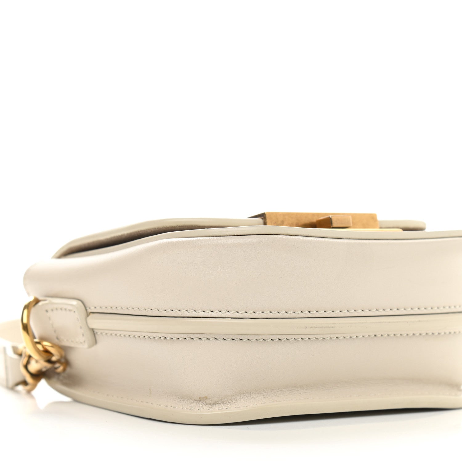 Saint Laurent Smooth Calfskin Mini Betty Satchel Ivory 7 of 12
