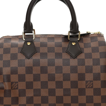 Louis Vuitton Damier Ebene Speedy 25 9 of 12