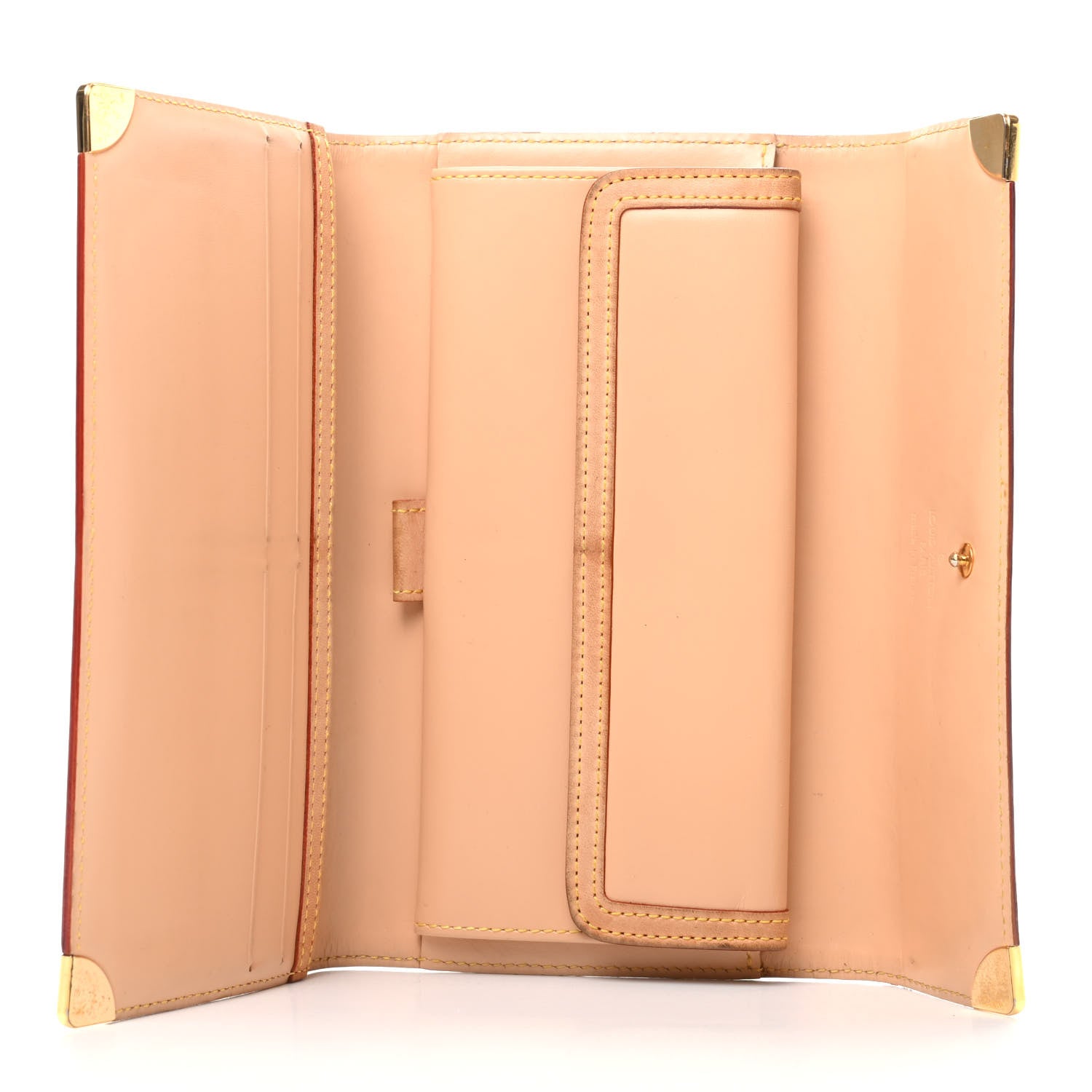 Louis Vuitton Monogram Multicolor Porte Tresor International Wallet White 5 of 8