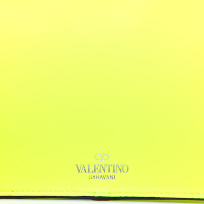 Valentino Garavani Calfskin VLTN Belt Bag Fluo Yellow 9 of 9