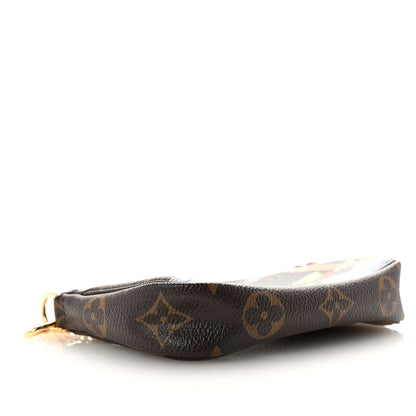 Louis Vuitton Monogram 2021 Christmas Animation London Mini Pochette Accessories Red 5 of 7