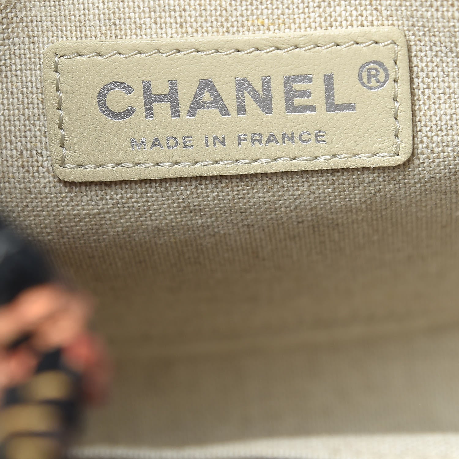 Chanel Tweed Calfskin Quilted Small Gabrielle Bucket Black Brown Orange 8 of 15