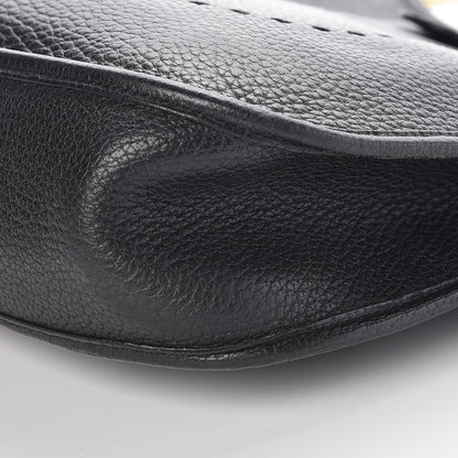 Hermes Taurillon Clemence Evelyne GM Black 13 of 13