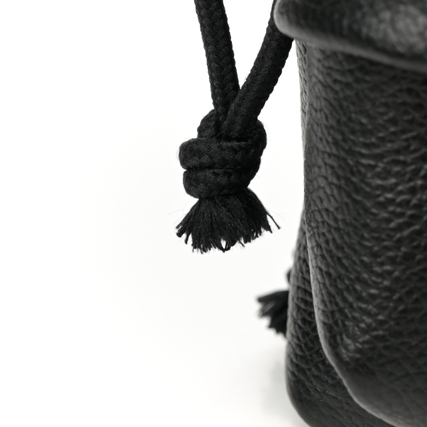 Balenciaga Grained Calfskin Mini Explorer Crossbody Backpack Black 10 of 10