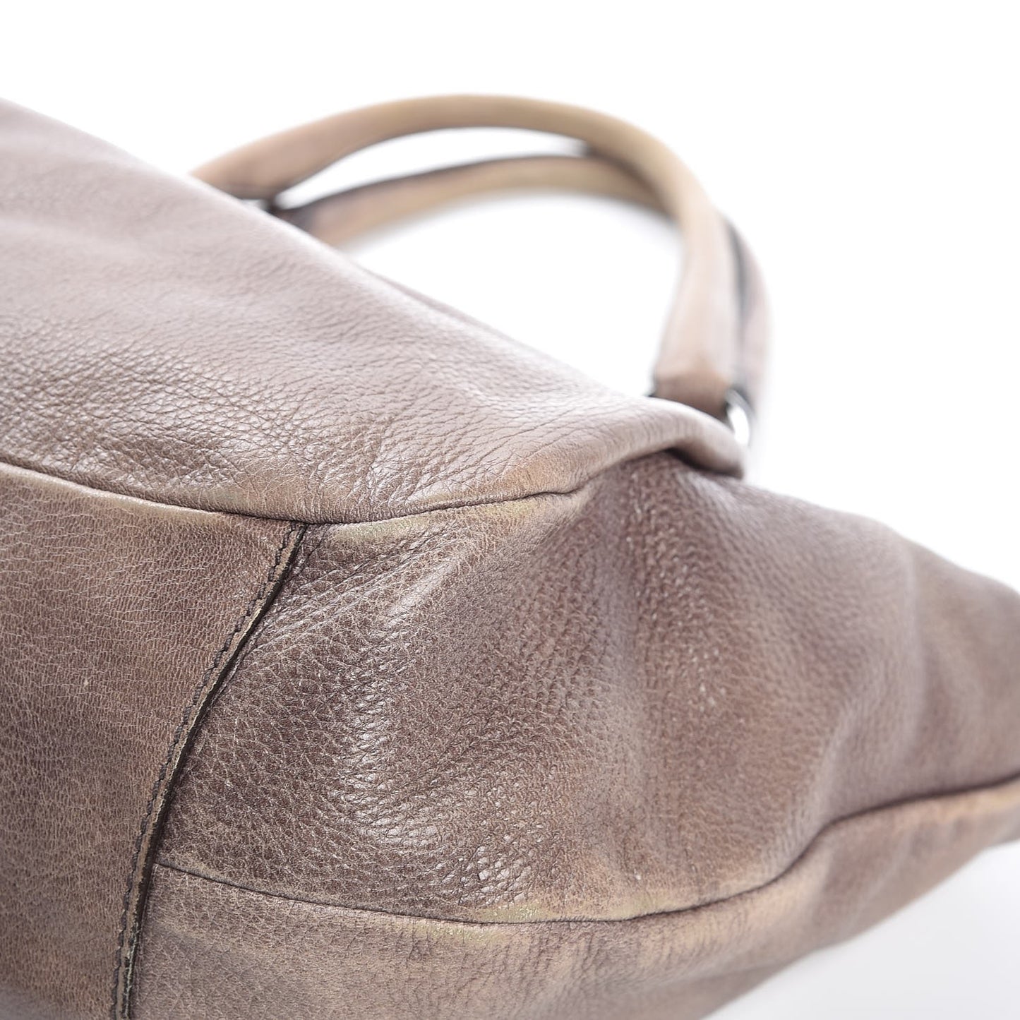 Cervo Gathered Shoulder Bag Brown