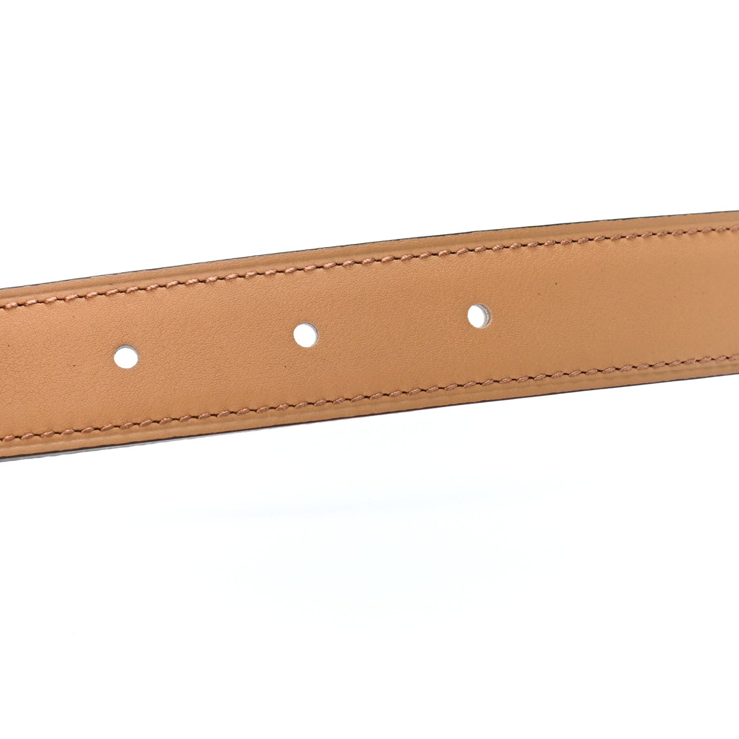 Swift Epsom 24mm Mini Constance H Belt 75 Biscuit Nata