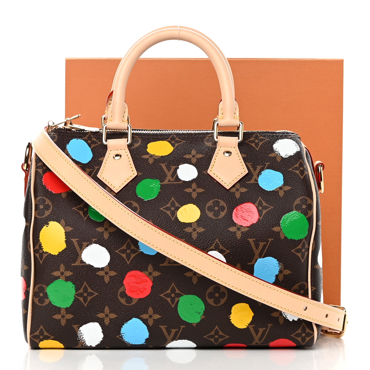 Louis Vuitton LV X YK Monogram Speedy Bandouliere 25 Multicolor 11 of 11