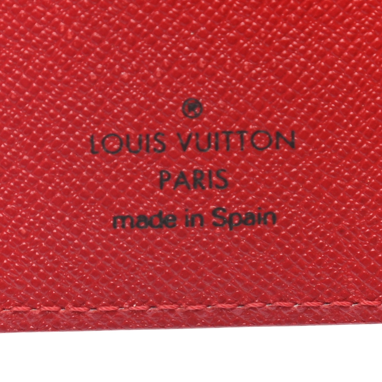 Louis Vuitton Epi Small Ring Agenda Cover Castillan Red 6 of 8