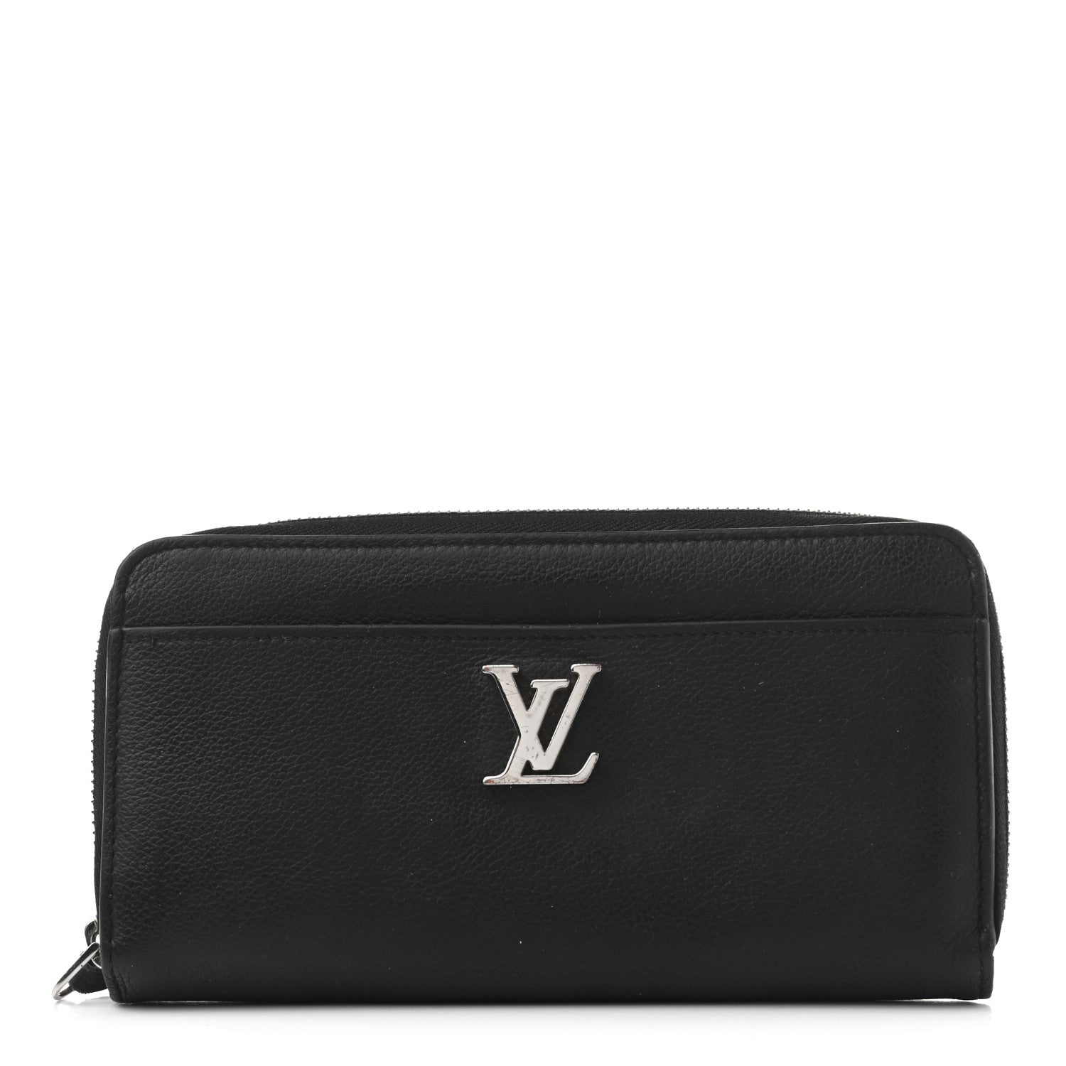 Louis Vuitton Calfskin Zippy Lockme Wallet Black 1 of 9
