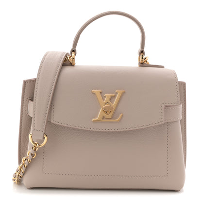 Louis Vuitton Soft Calfskin Mini Lockme Ever Greige 1 of 10