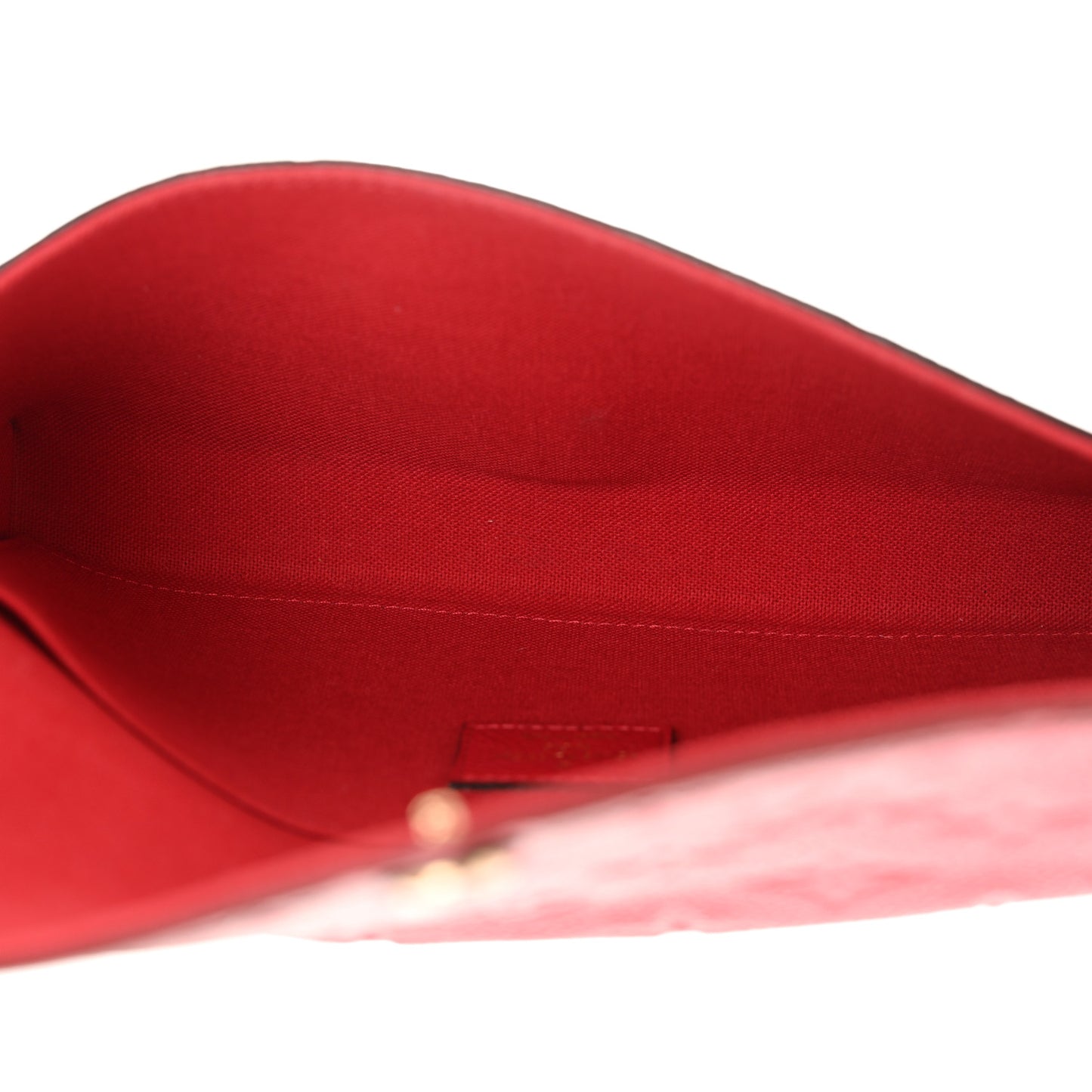 Empreinte Pochette Felicie Chain Wallet Scarlet