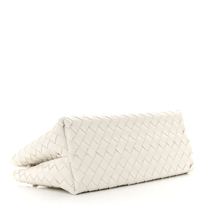 Bottega Veneta Nappa Intrecciato Small East West Andiamo Shoulder Bag White 4 of 13