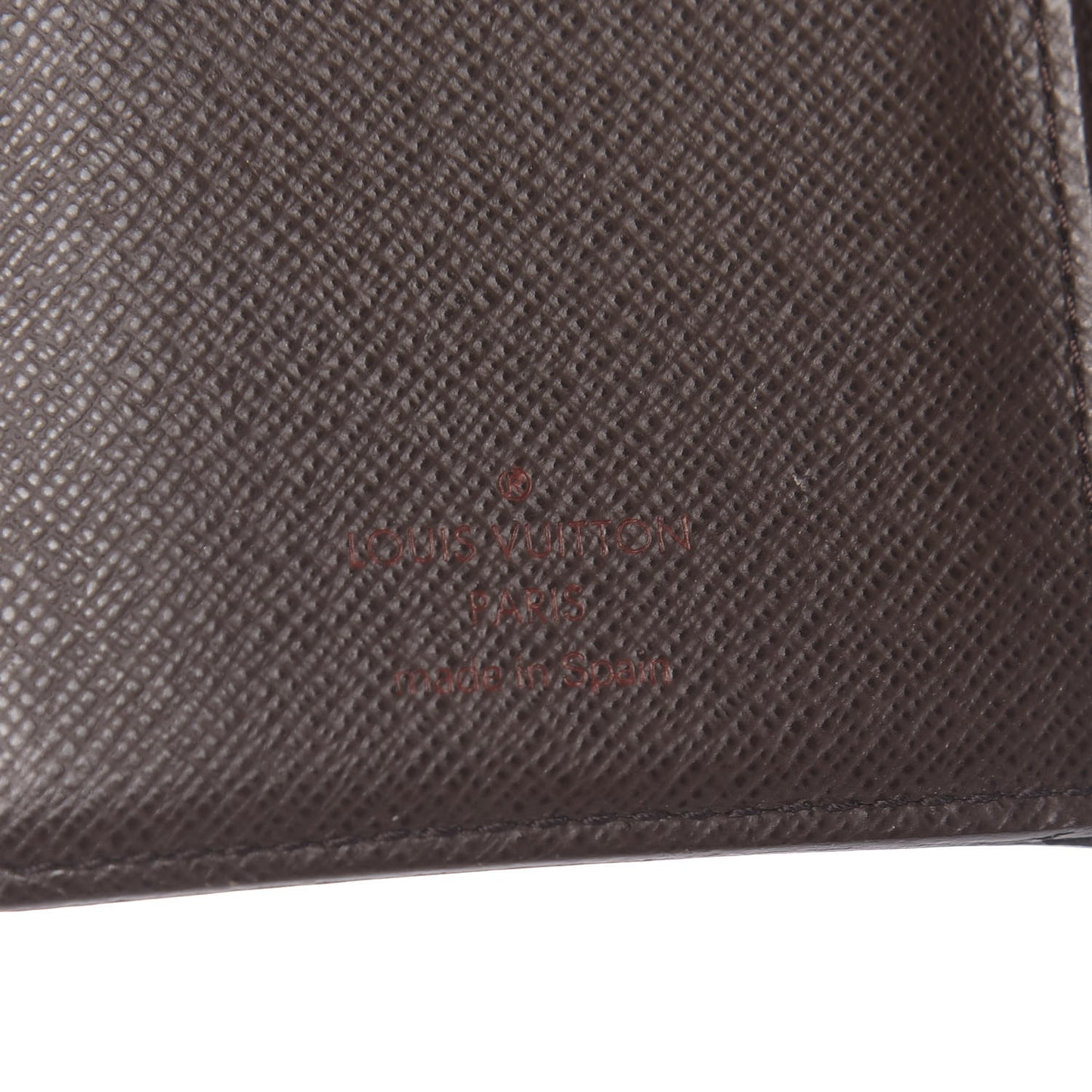 Damier Ebene Pocket Agenda Cover