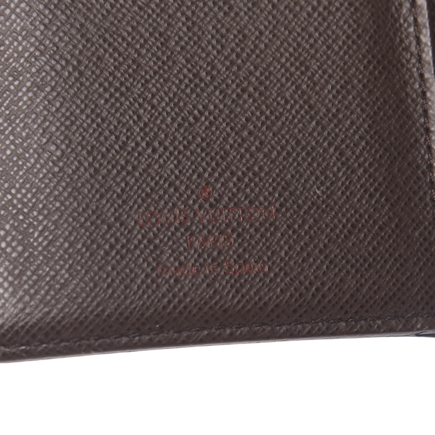 Louis Vuitton Damier Ebene Pocket Agenda Cover 6 of 9
