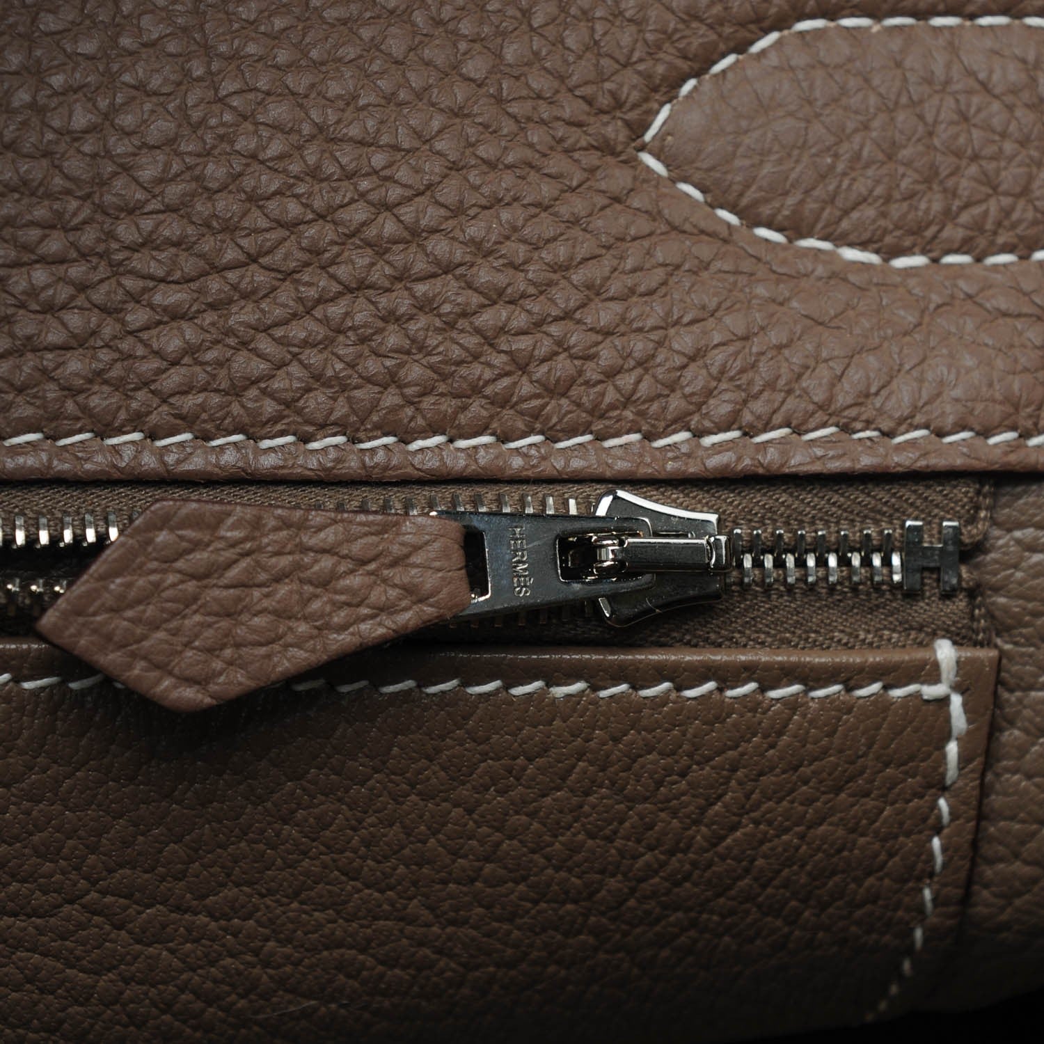 Hermes Togo Shoulder Kelly 40 Etoupe 16 of 21