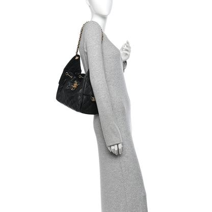 Chanel Caviar Quilted Small Chanel 25 Handbag Black 2 of 11