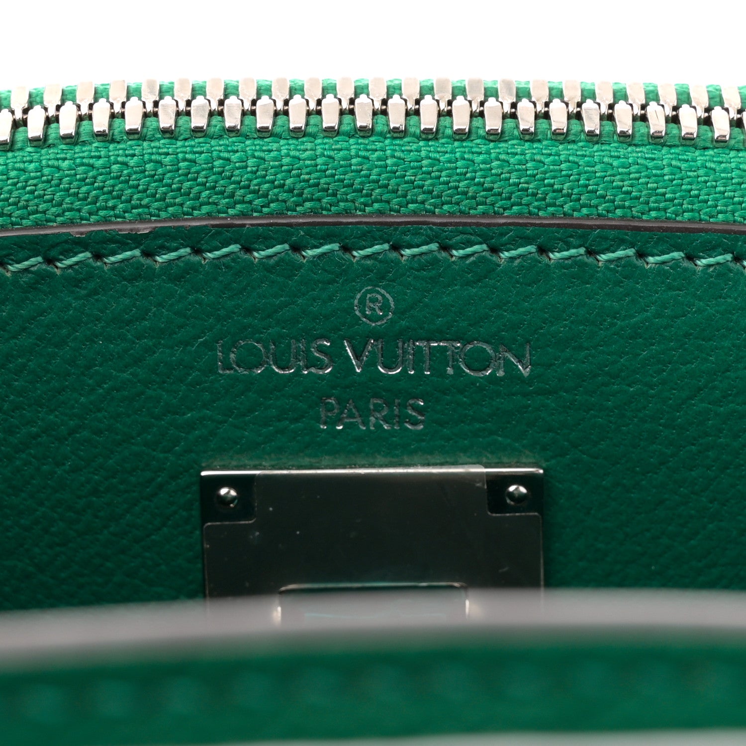 Louis Vuitton Alligator City Steamer PM Emeraude 6 of 9
