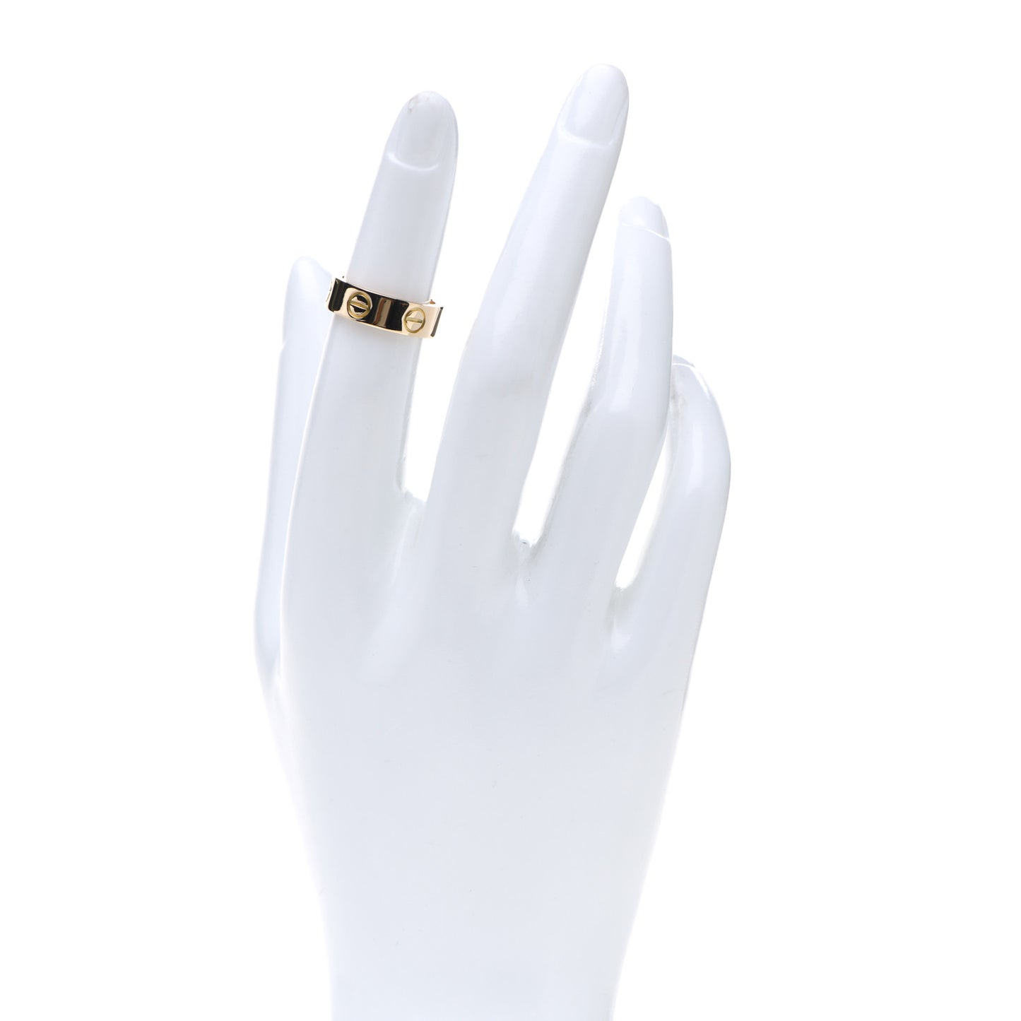 18K Yellow Gold 5.5mm LOVE Ring 48 4.5