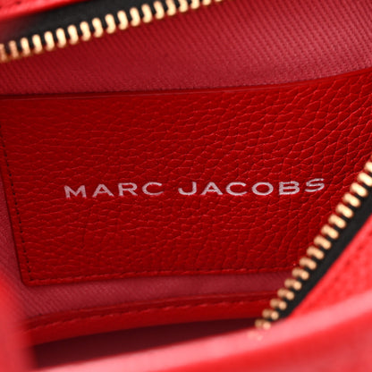 Marc Jacobs Grained Calfskin Small The Tote Bag Red 6 of 10