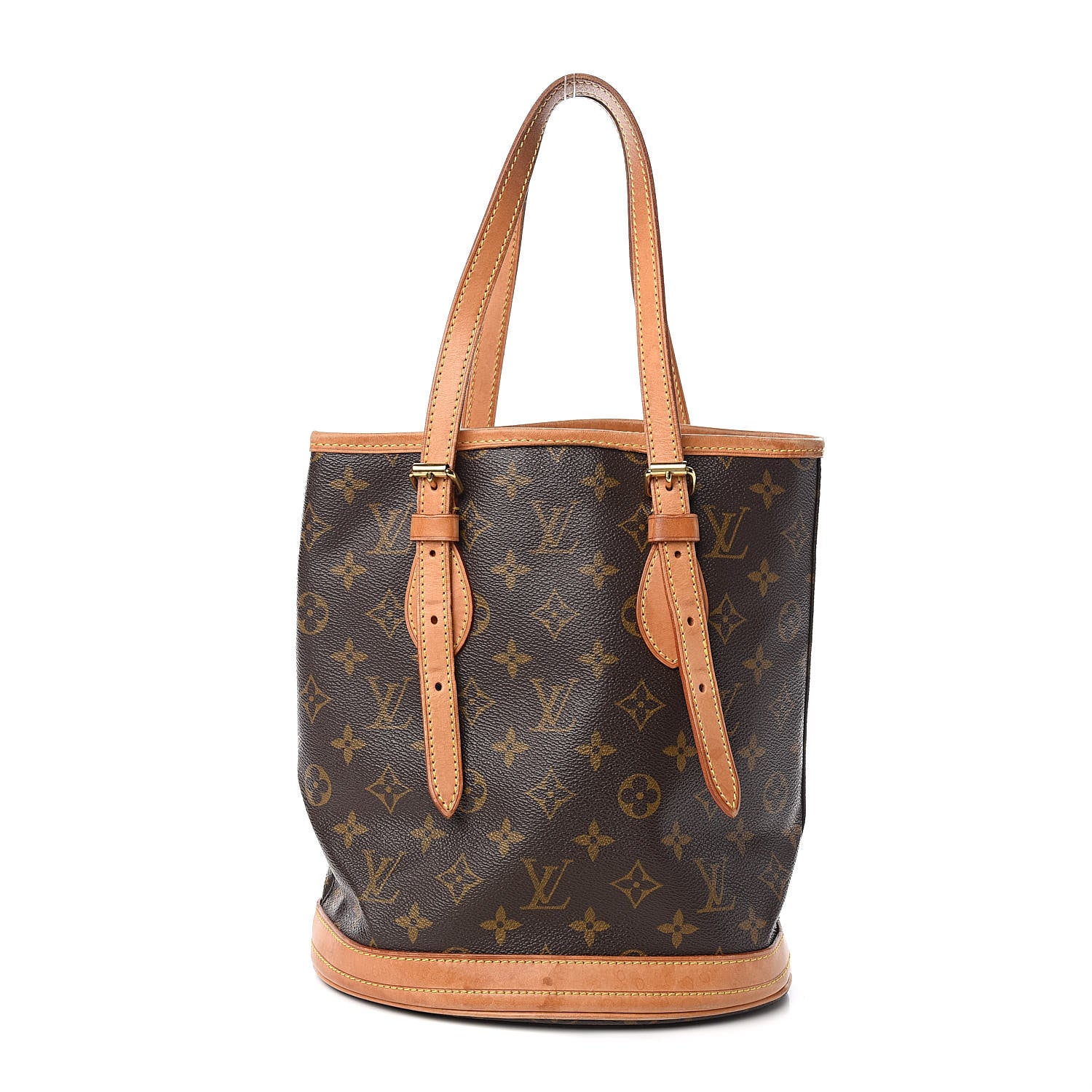Louis Vuitton Monogram Petit Bucket 23 1 of 11