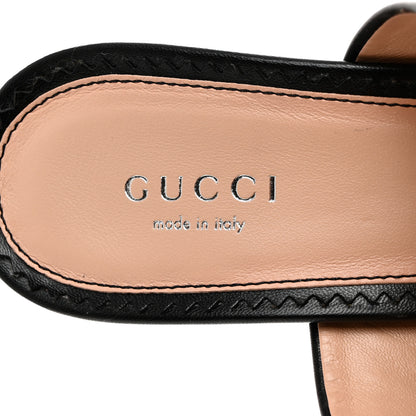 Gucci Malaga Kid Janaya 150mm Platform Sandals 39.5 Black 6 of 9