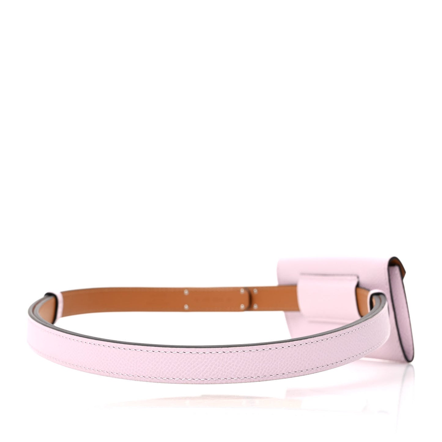 Epsom Kelly Pocket Belt Mauve Pale