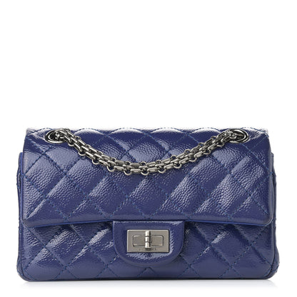 Chanel Caviar 2.55 Reissue 224 Flap Dark Blue 1 of 24