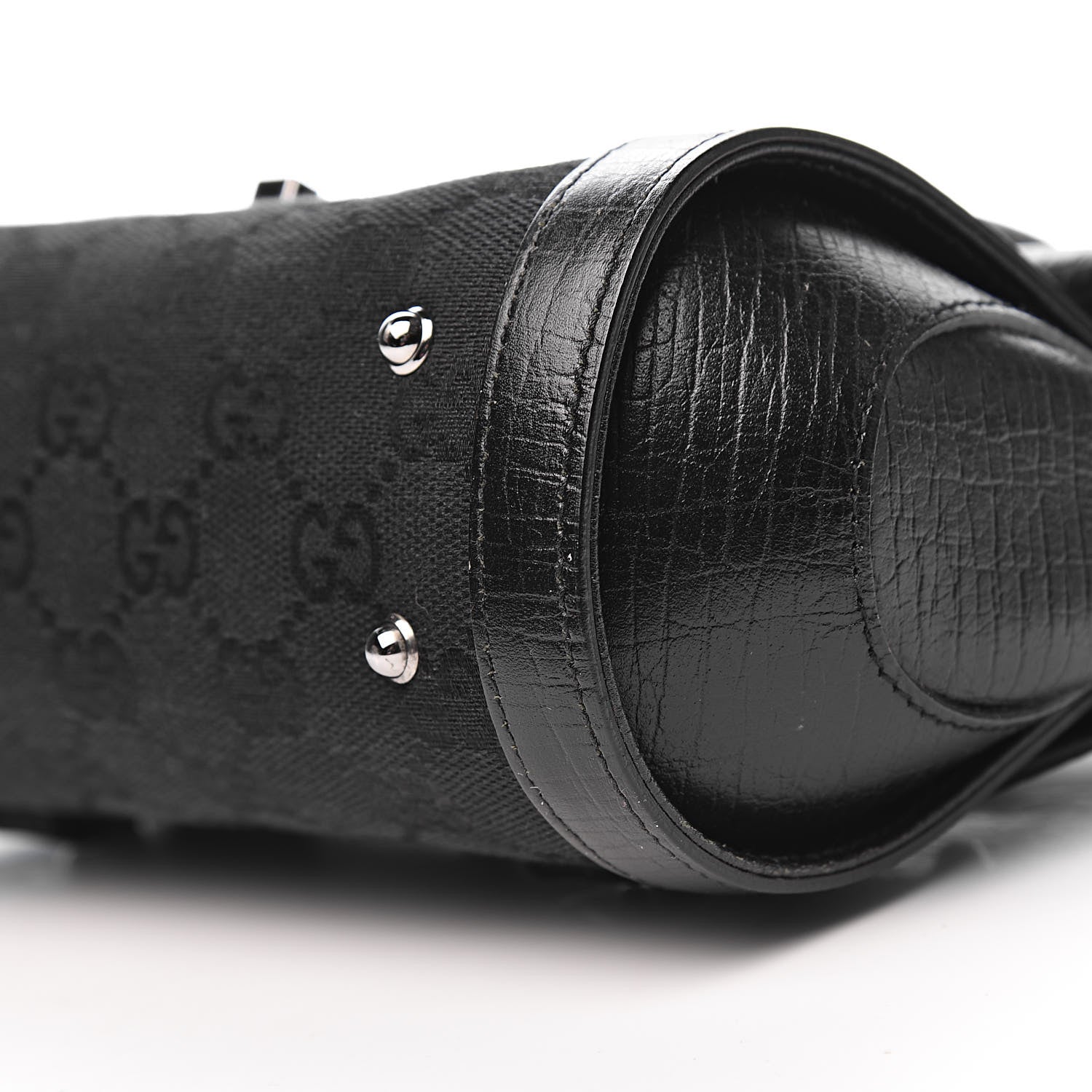Gucci Monogram Small Bamboo Bullet Black 9 of 10