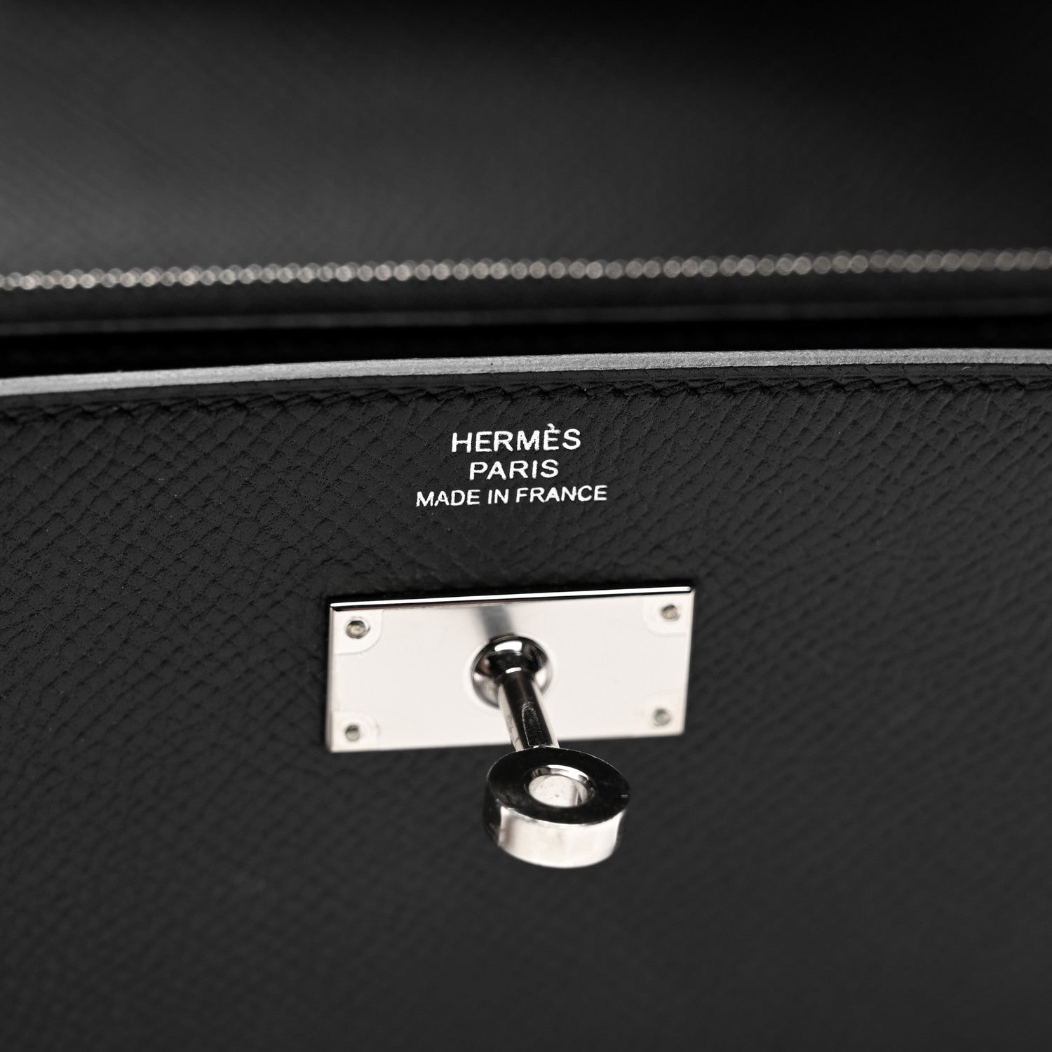 Hermes Epsom Kelly Longue Wallet Black 6 of 8