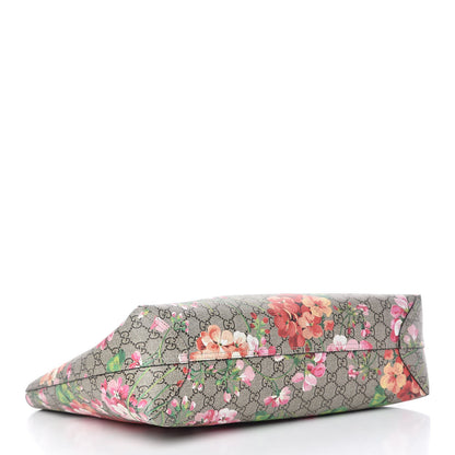 Gucci GG Supreme Monogram Blooms Medium Reversible Tote Beige Multicolor Dry Rose 7 of 22