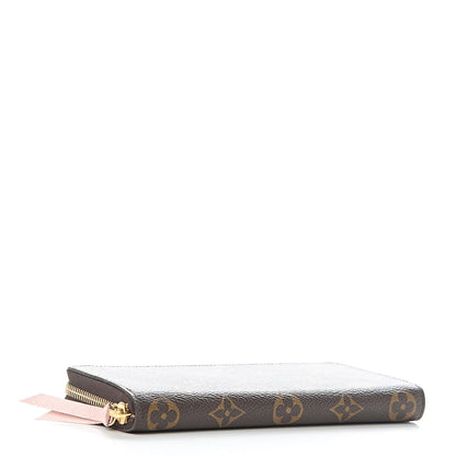 Louis Vuitton Monogram Clemence Wallet Rose Ballerine 4 of 7
